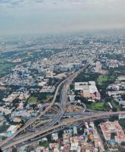 Longest Sangam Interchange of India