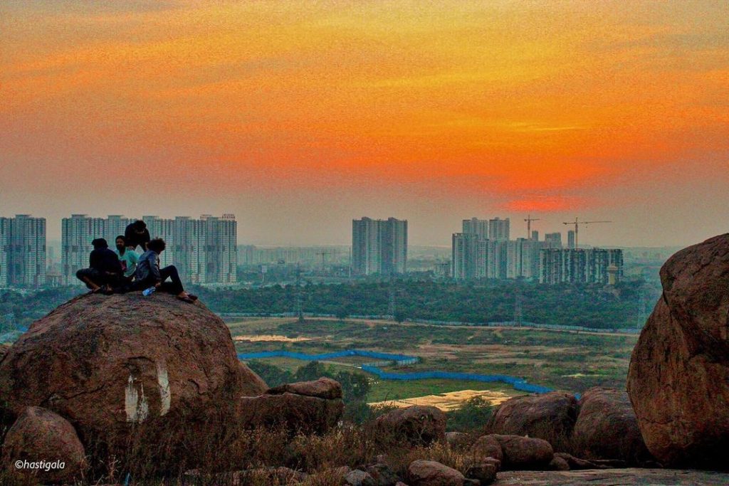 View of Hyderabad City