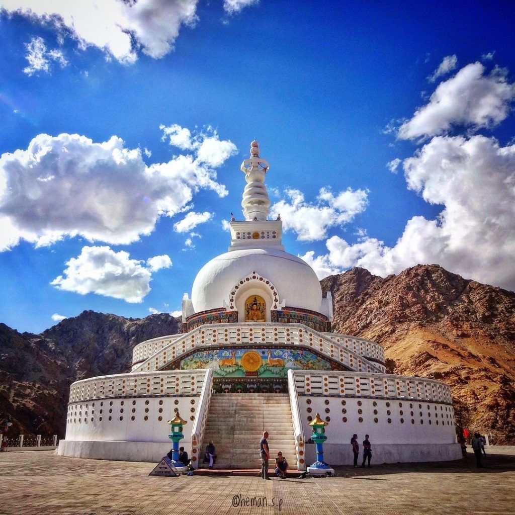 Shanti Stupa, Ladakh