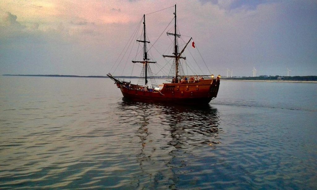 Ship in Lakshadweep