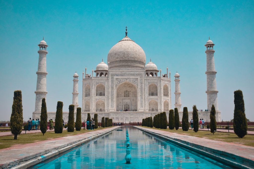 Taj-Mahal front view