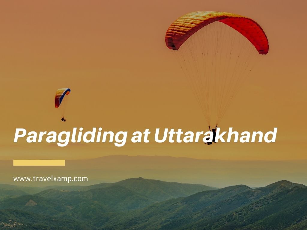 Paragliding at Uttarakhand